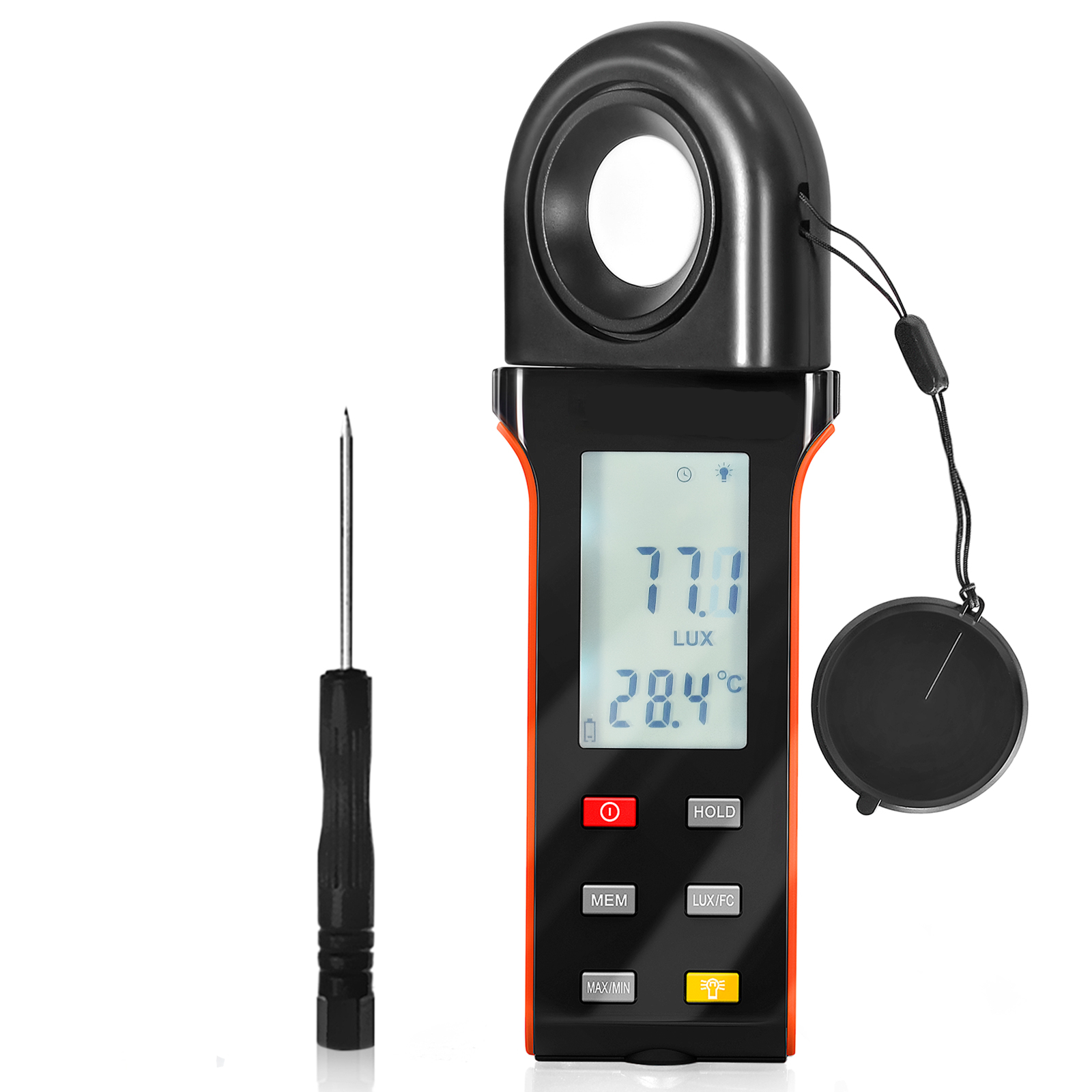 Marine Aquarium Par Meter - Lichtmessgerät für Pflanzen Fotografierbarer PAR-Meter für