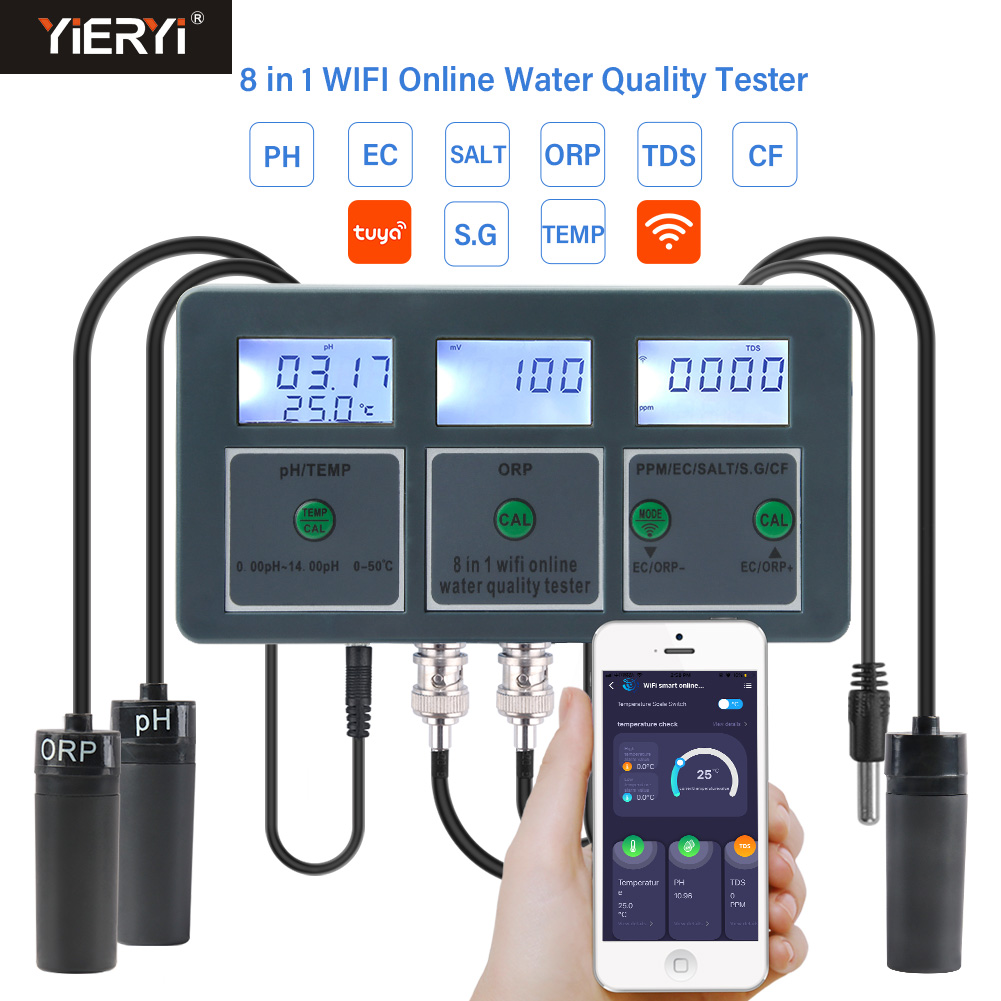 Marine Aquarium Par Meter - WiFi Tuya Smart PH Meter Datenlogger