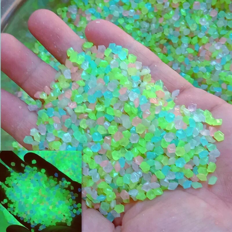 Aquarium Marine Stone - 1000 Stück 3–5 mm leuchtender Sand,