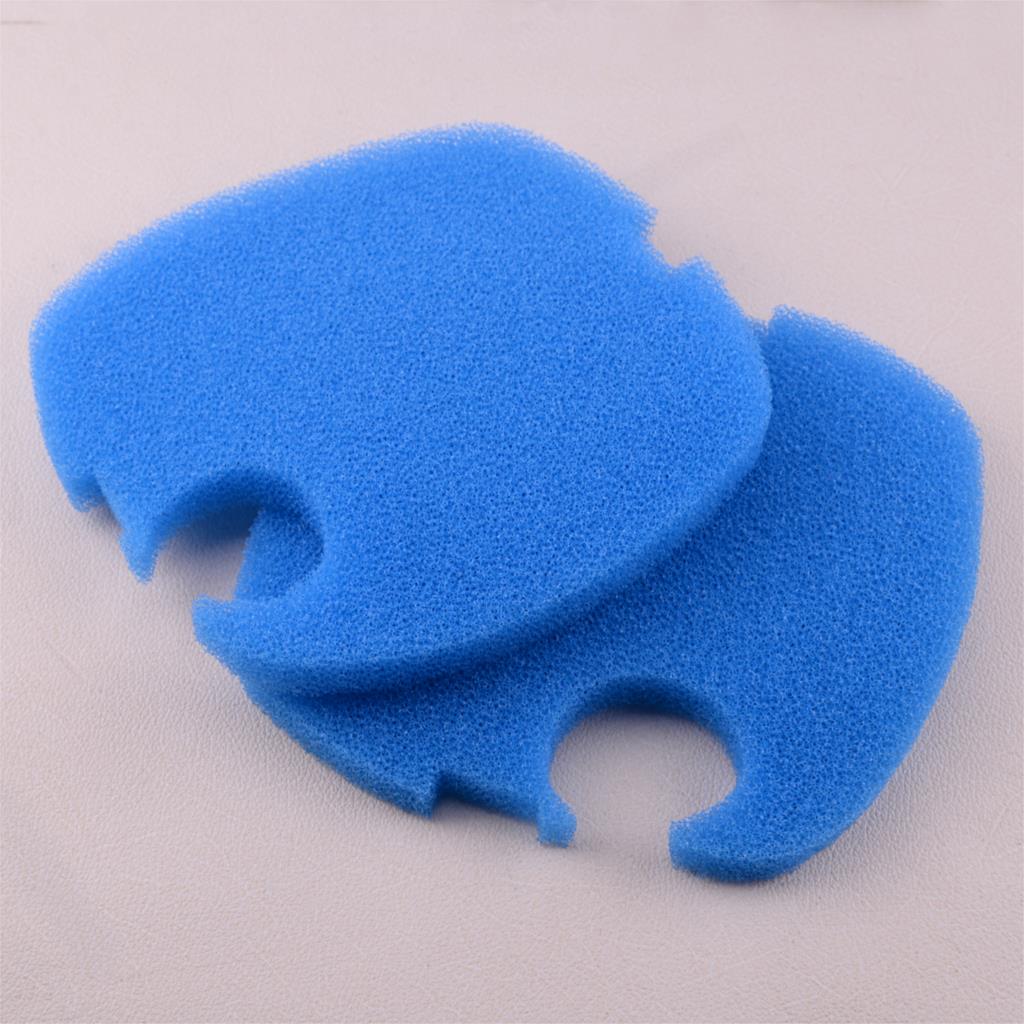 Marine Aquarium Par Meter - LETAOSK 2Pcs Blau Aquarium Filter Pad