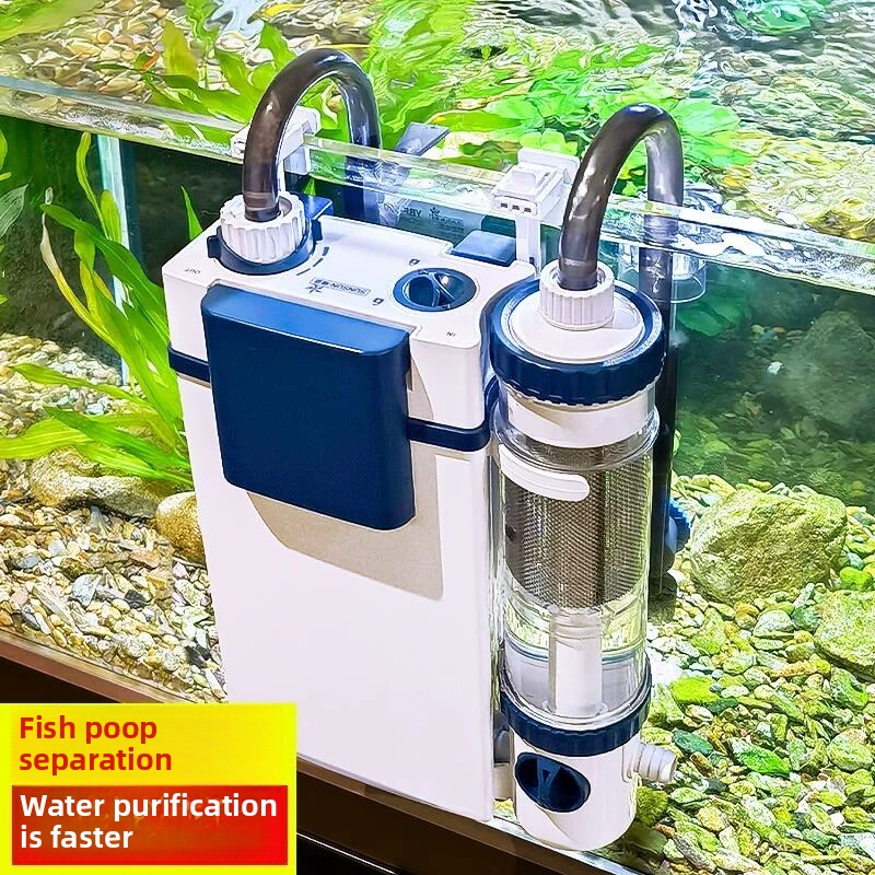 Marine Aquarium Par Meter - SUNSUN neuer Aquariumfilter YBF-500 Sauerstofffiltration integrierte