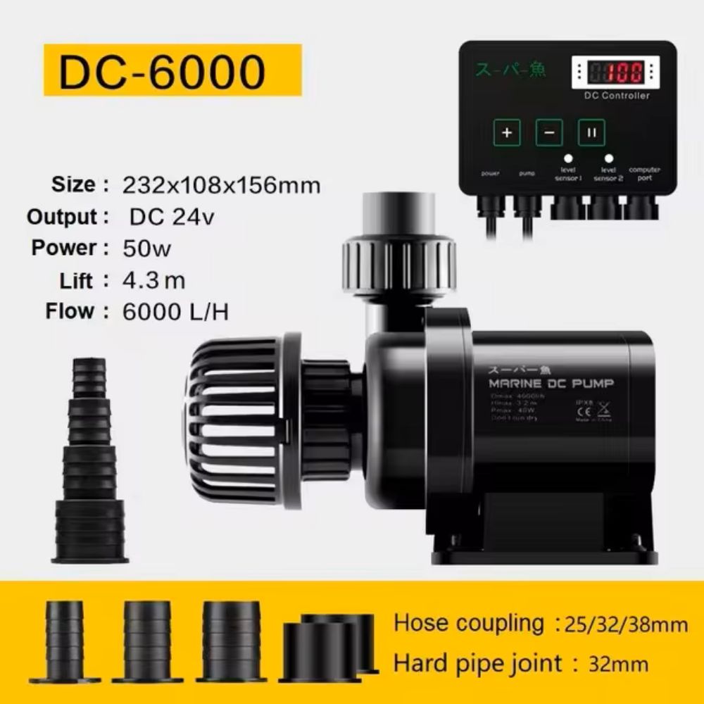 DC Ultra-leise Aquarium-Brunne – Marine Aquarium Return Pump Bewertung und Preis