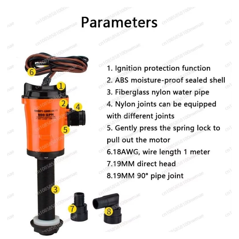 12V DC 800GPH Tauchpumpe Sauer – Marine Aquarium Tanks Bewertung und Preis