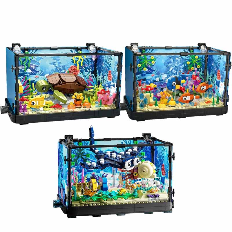 Aquarium-Baustein-Set mit Lich – Marine Aquarium Tanks Bewertung und Preis