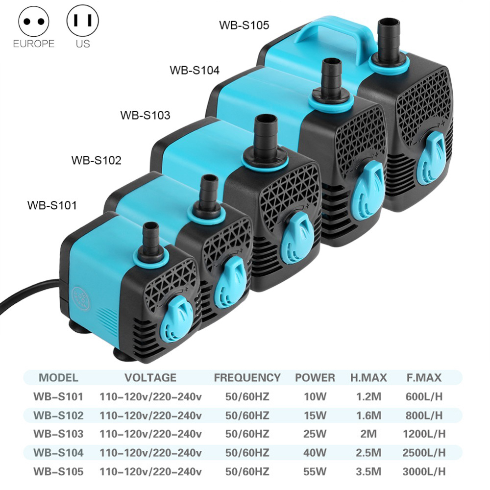 220V Ultra Ruhig Tauch Wasserp – Marine Aquarium Return Pump Bewertung und Preis