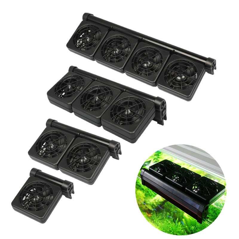 1/2/3/4 Aquarium-Lüfter Kühlge – Marine Aquarium Tanks Bewertung und Preis